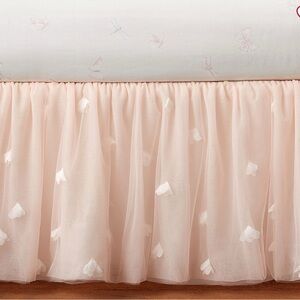 Pottery Barn Kids Monique Lhuillier Tulle Crib Skirt
